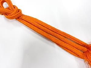 正絹　無形文化財　道明製　手組帯締め